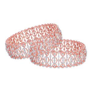 Buy 14 Karat Gold & Diamond Bangle