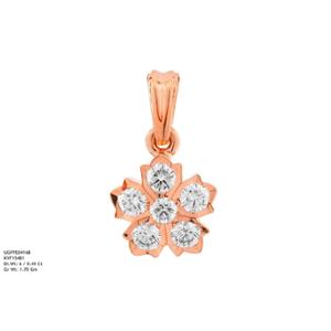 Buy 22 Karat Gold & Diamond Pendant