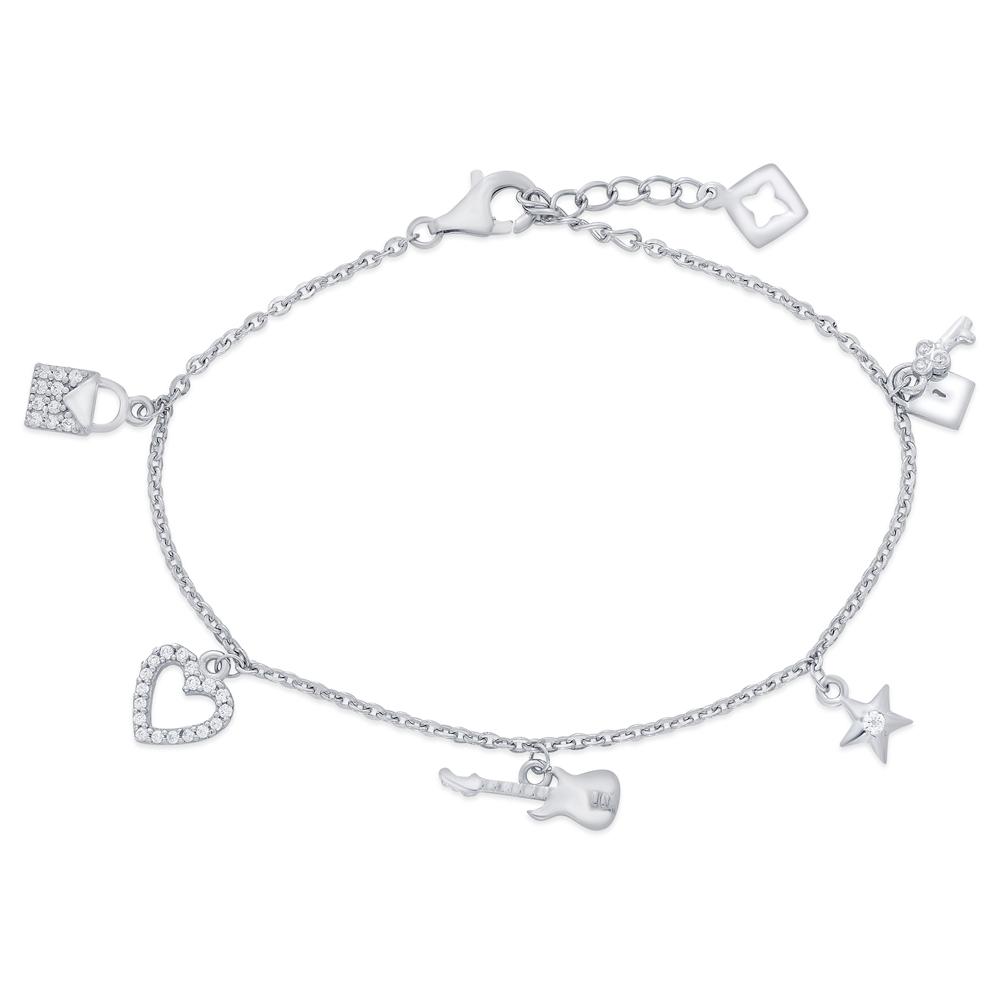 Buy 92.5 Purity Silver Bracelet