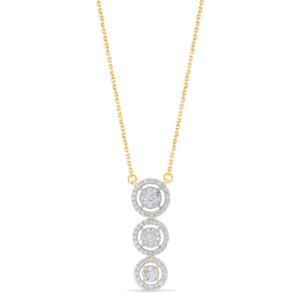 Buy 18 Karat Gold & Diamond Pendant