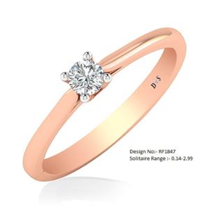 Buy 18 Karat Gold & Diamond Ring