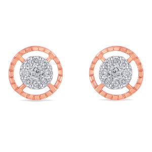Buy 14 Karat Gold & Diamond Earrings