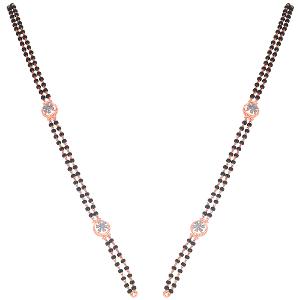 Buy 18 Karat Gold & Diamond Mangalsutra Chain