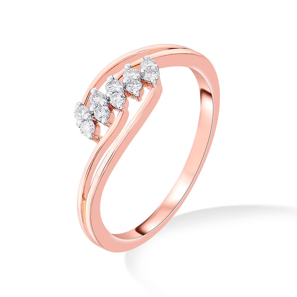 Buy 14 Karat Gold & Diamond Ring