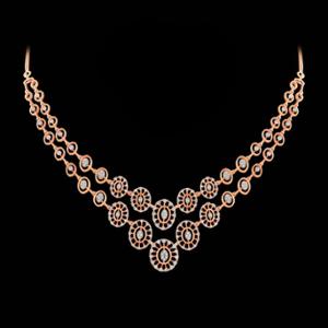 Buy 14 Karat Gold & Diamond Necklace