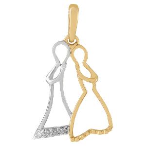 Buy 14 Karat Gold & Diamond Pendant