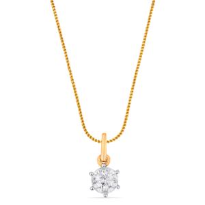 Buy 18 Karat Gold & Diamond Pendant