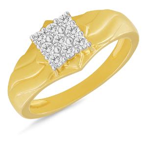 Buy 18 Karat Gold & Diamond Ring