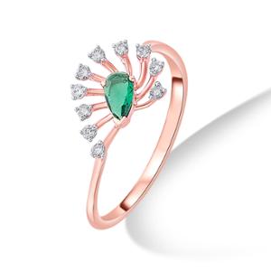 Buy 14 Karat Gold & Diamond Ring