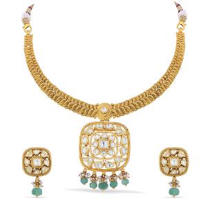 Buy 22 Karat Gold Necklace Set