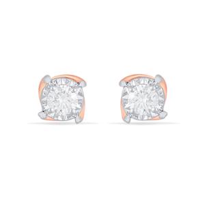 Buy 18 Karat Gold & Diamond Earrings