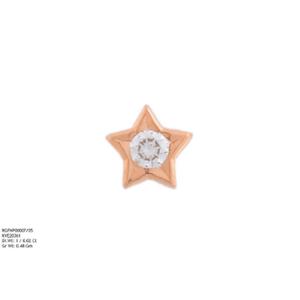Buy 22 Karat Gold & Diamond Nose Pin