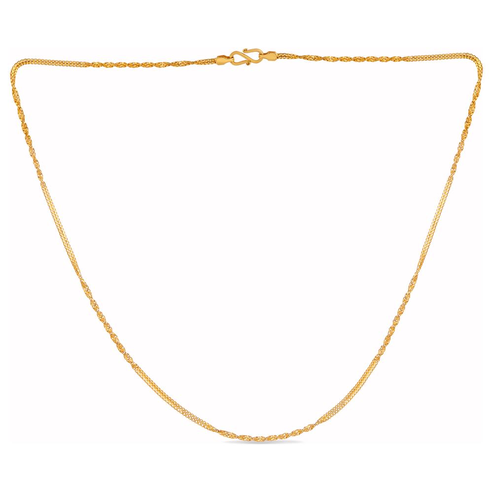 Buy 18 Karat Gold Chain For Unisex