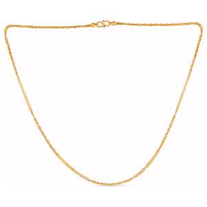 Buy 18 Karat Gold Chain For Unisex