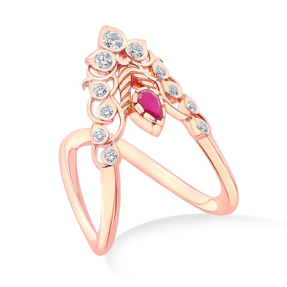 Buy 22 Karat Gold & Diamond Ring