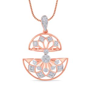 Buy 14 Karat Gold & Diamond Pendant