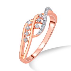 Buy 14 Karat Gold & Diamond Ring