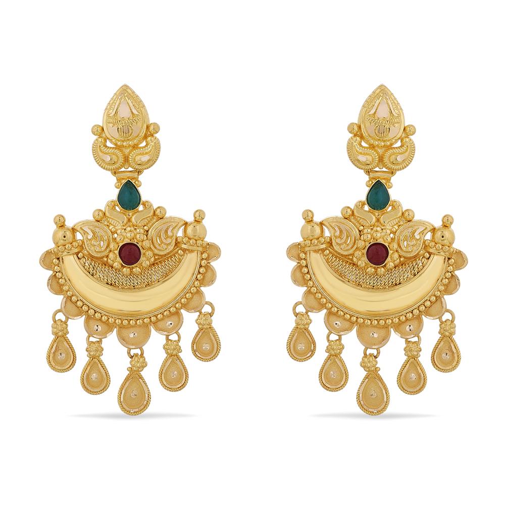 Buy 22 Karat Gold Earrings