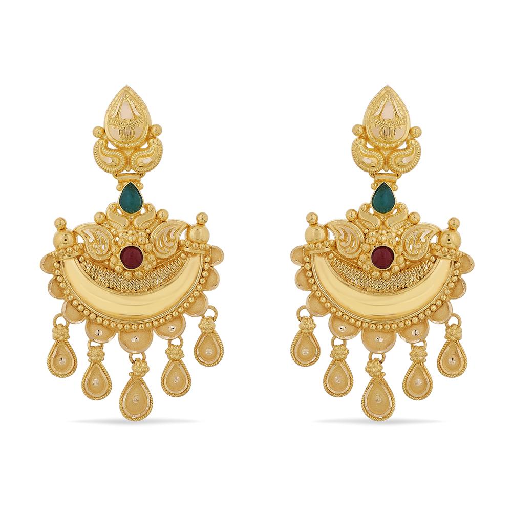 Buy 22 Karat Gold Earrings