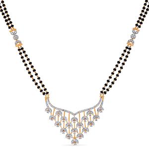 Buy 18 Kt Gold & Diamond Mangalsutra