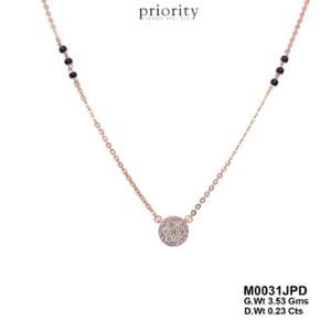 Buy 18 Karat Gold & Diamond Mangalsutra