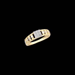 Buy 14 Karat Gold & Diamond Ring