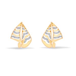 Buy 18 Karat Gold & Diamond Earrings