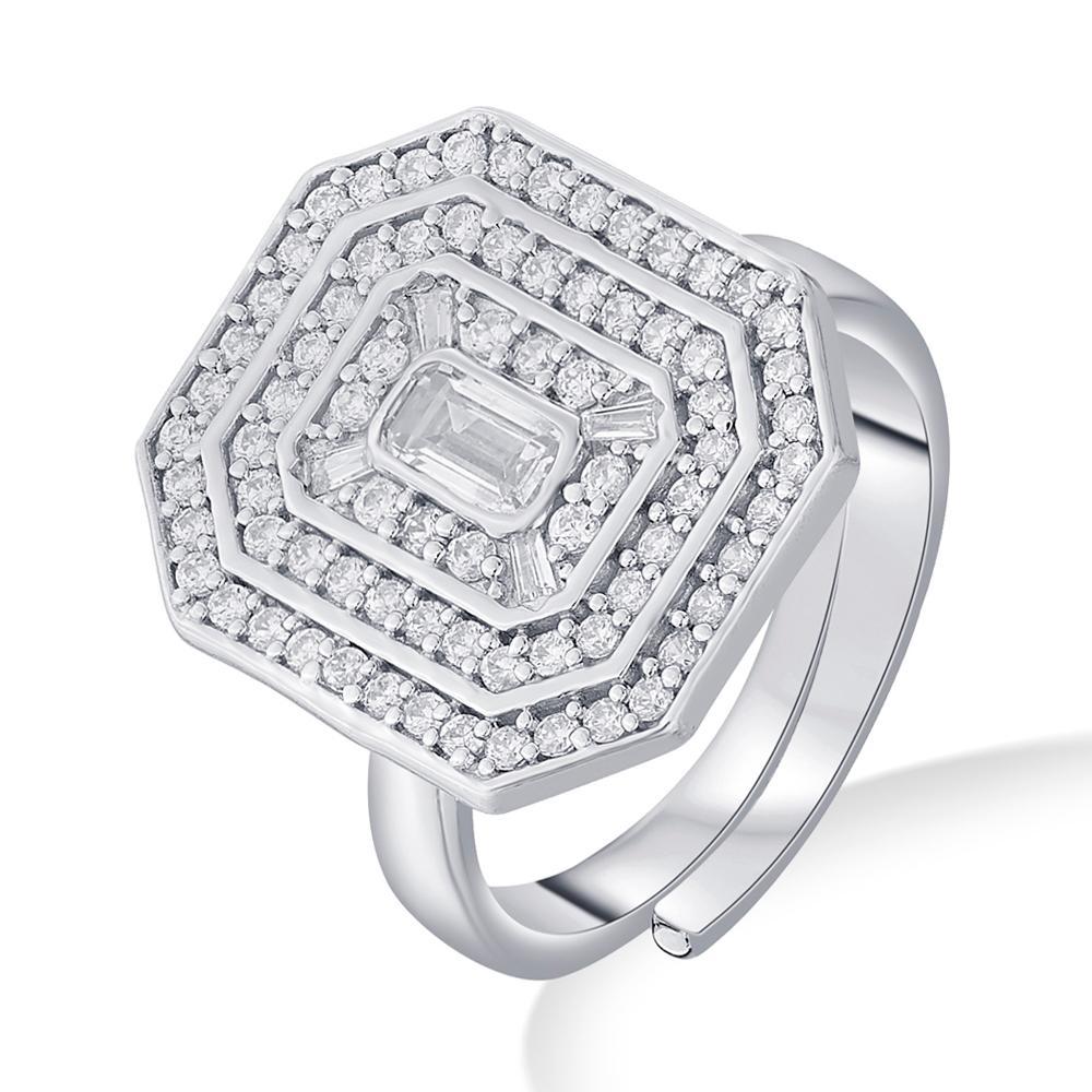 Buy Gleaming Square Ring