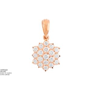 Buy 22 Karat Gold & Diamond Pendant