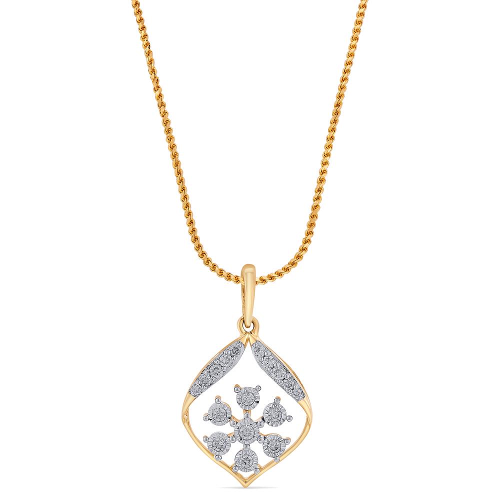 Buy 14 Karat Gold & Diamond Pendant