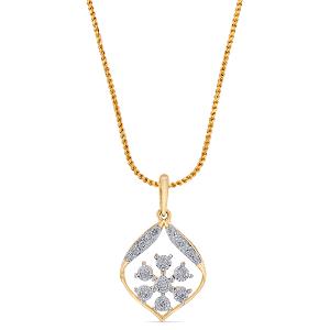 Buy 14 Karat Gold & Diamond Pendant