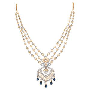 Buy 14 Karat Gold & Diamond Necklace