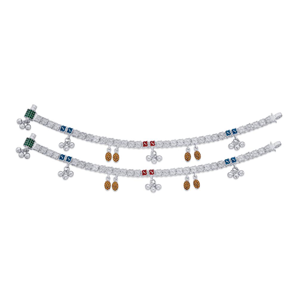 Buy 925 Purity Silver Anklet