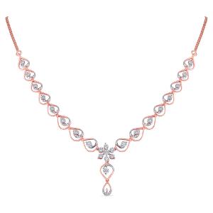 Buy 14 Karat Gold & Diamond Necklace