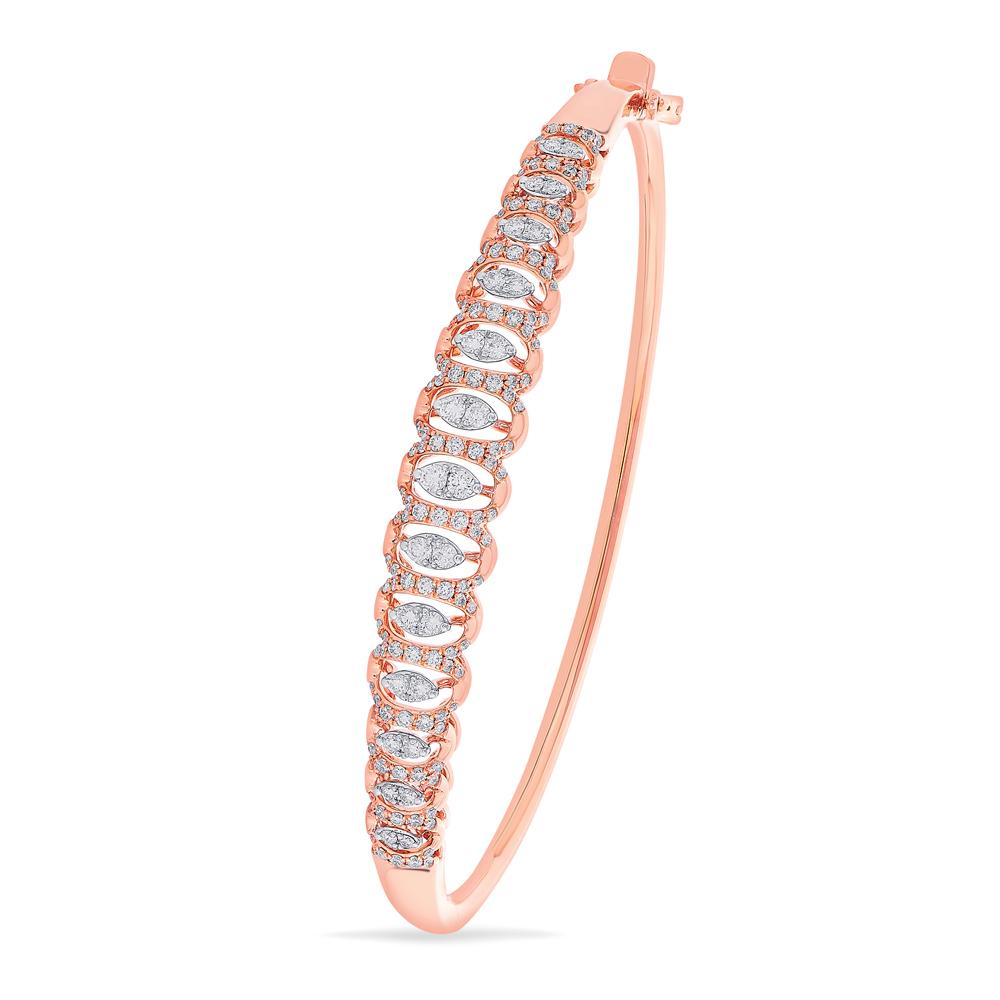 Buy 18 Karat Gold & Diamond Bracelet