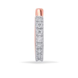 Buy 18 Karat Gold & Diamond Nose Ring