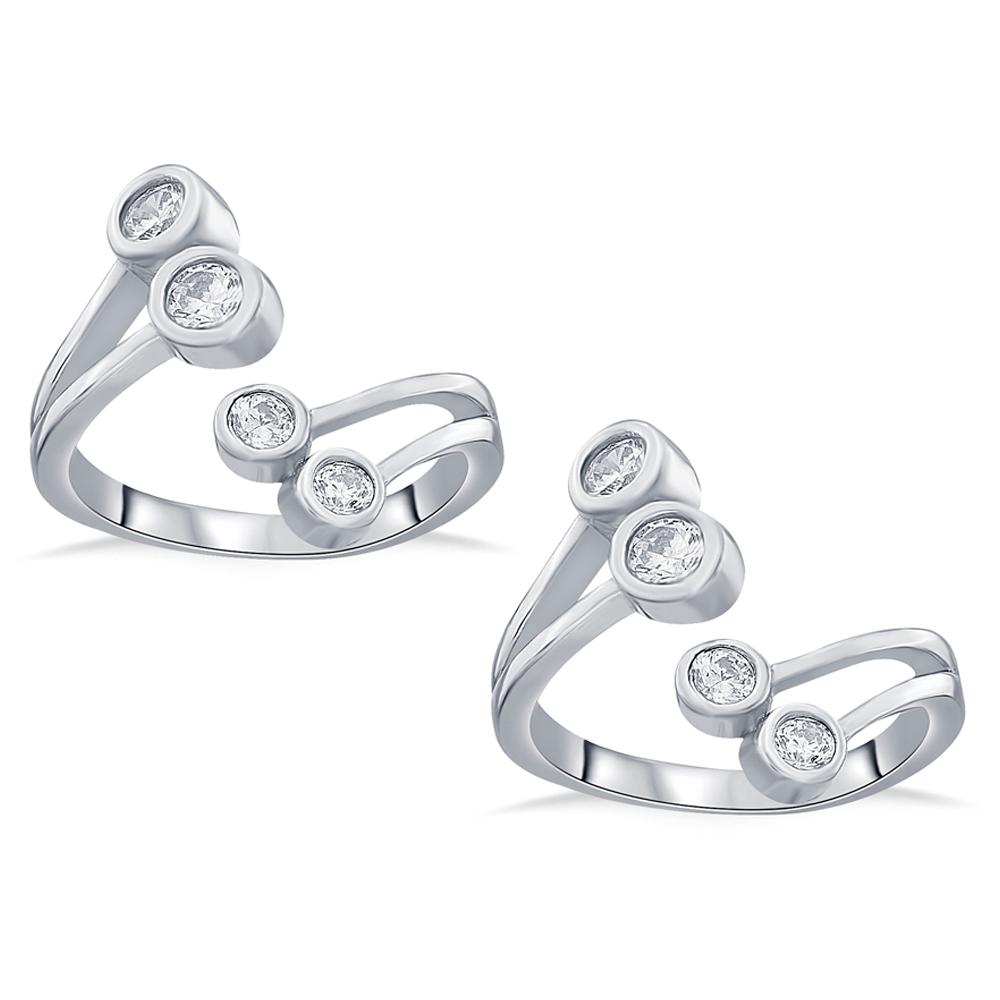 925 Purity Silver Toe Ring | Silver - Reliance Jewels
