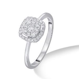 Buy 14 Karat Gold & Diamond Ring