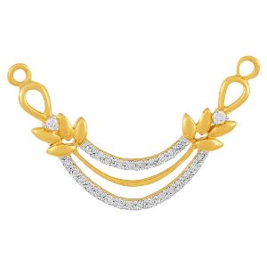 Buy 18 Karat Gold & Diamond Mangalsutra