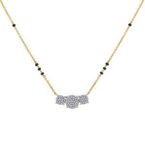 Buy 18 Kt Gold & Diamond Mangalsutra