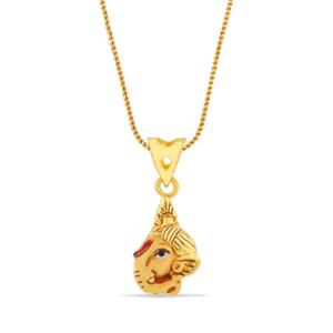 Buy Siddhivinayak Gold Pendant