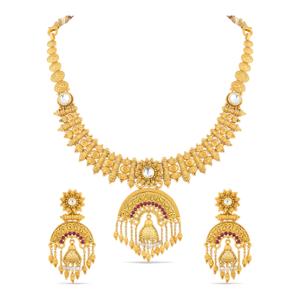 Buy 22 Karat Gold Necklace Set