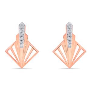 Buy 14 Karat Gold & Diamond Earrings