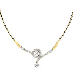 Buy 18 Karat Gold & Diamond Mangalsutra