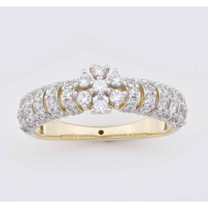 Buy 14 Karat Gold & Diamond Ring