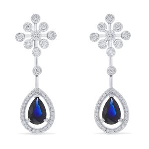 Buy 18 Karat Gold & Diamond Earrings