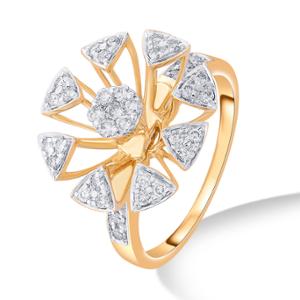 Buy 14 Karat Gold & Diamond Ring