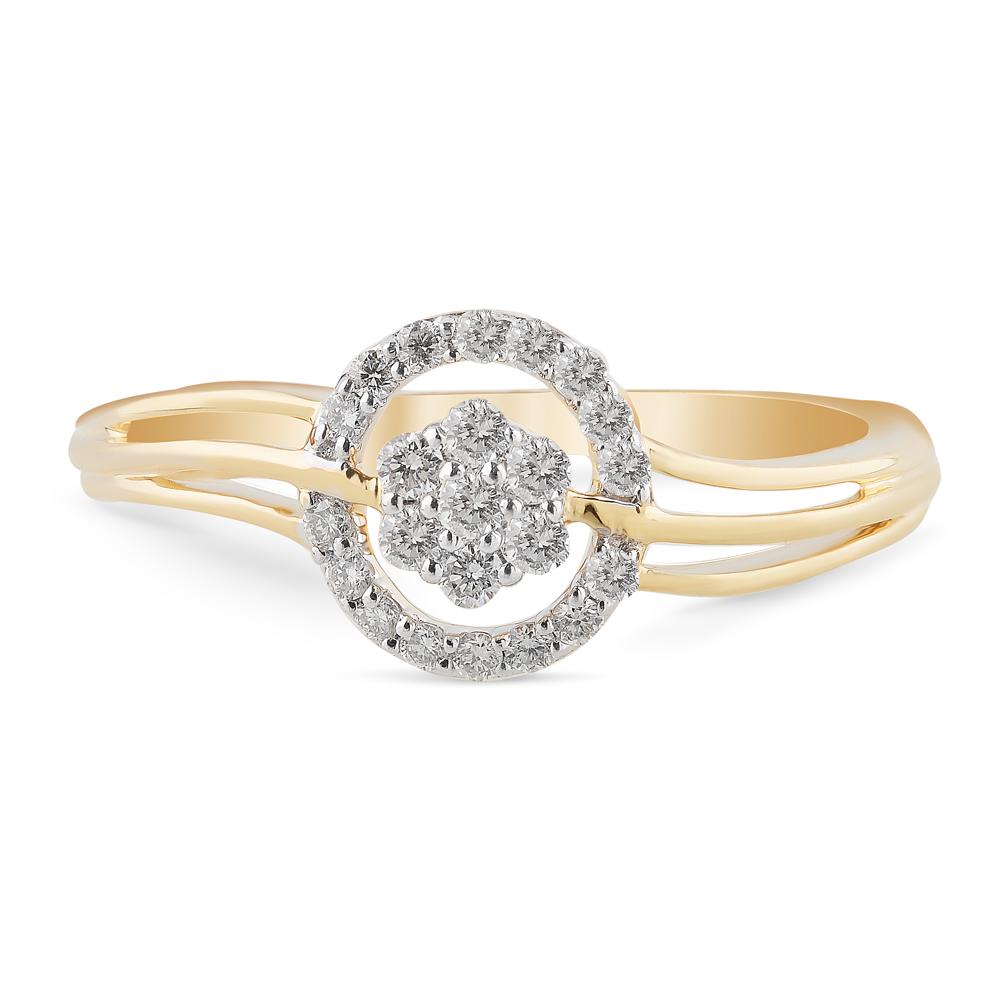 Buy 18 Karat Gold & Diamond Ring