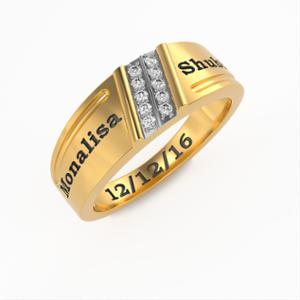 Buy 18 Karat Gold & Diamond Ring