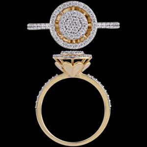 Buy 18 Karat Gold & Diamond Ring